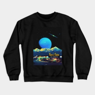 Moons Of Neptune Car Service Crewneck Sweatshirt